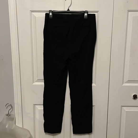 Talbot's Pants Size 6 Black Pull On Dress Slacks side zip GUC B1313 - Picture 5 of 9